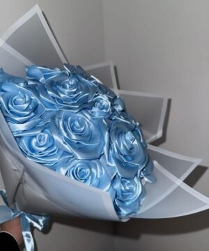 Handmade Satin Roses Bouquet