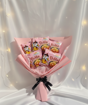 Buldak Ramen Noodle Bouquet Gift