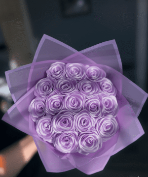 Handmade Satin Roses Bouquet