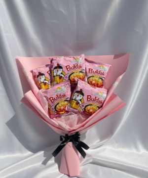 Buldak Ramen Noodle Bouquet Gift