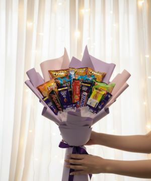 Snack & Chocolate Bouquet – Gift Hamper for Every Occasion