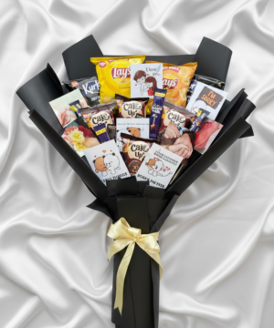 Premium Snack Bouquet Gift Hamper with Chips & Chocolates