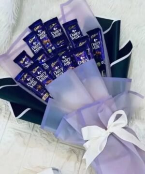 Chocolate Bouquet Gift Hamper with Dairy Milk Bars