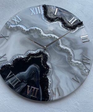 Premium Geode Resin Wall Clock