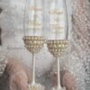 Pearl Doodh Pilai Glass personalized with Names