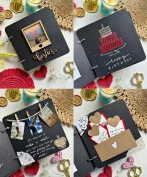 Handmade Personalized Memory Scrapbook – 8x8 Inches