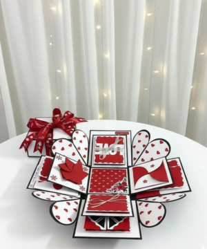 Personalized 3 Layer Picture Square Explosion Box