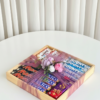 Premium Wooden Chocolate Gift Box with Net Packaging