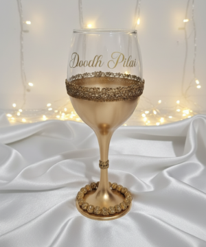 Elegance Doodh Pilai Glass for Pakistani Wedding