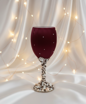 Royal Doodh Pilai Glass with Embellishments