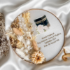 Personalized Umrah Floral Resin Frame