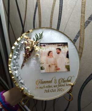 Personalized Couple Photo Resin Frame