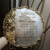 Customized Resin Wedding Calendar Frame