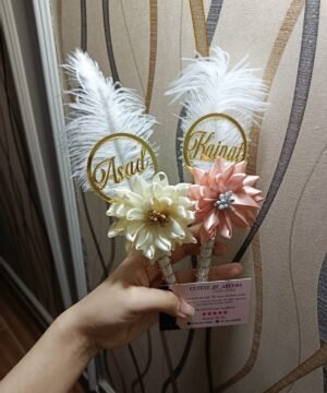 Dreamy Couple Nikkah Pens Personalized - Set of 2 Pens