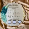 Personalized Floral Resin Thumb Board Frames