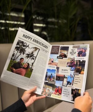 Alternative view of Personalized A4 Printed Memory Magazine