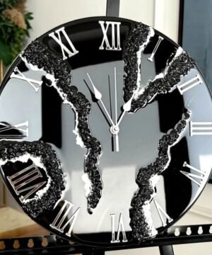 Elegant Marble Resin Wall Clock
