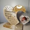 Personalized Resin Baby Birth Stats Keepsake with Photo