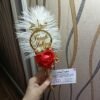 Personalized 2 in 1 Floral Nikkah Pen with Feather