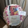 Personalized Resin Floral Photo Frame