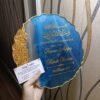 Personalized Islamic Resin Nikkah Hanging Plaque