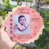 Personalized Resin First Birthday Memory Plaque