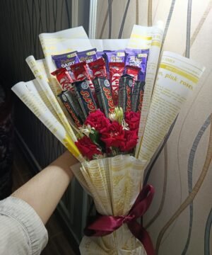 Personalized Chocolate Bouquet Gift Hamper