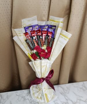 Personalized Chocolate Bouquet Gift Hamper